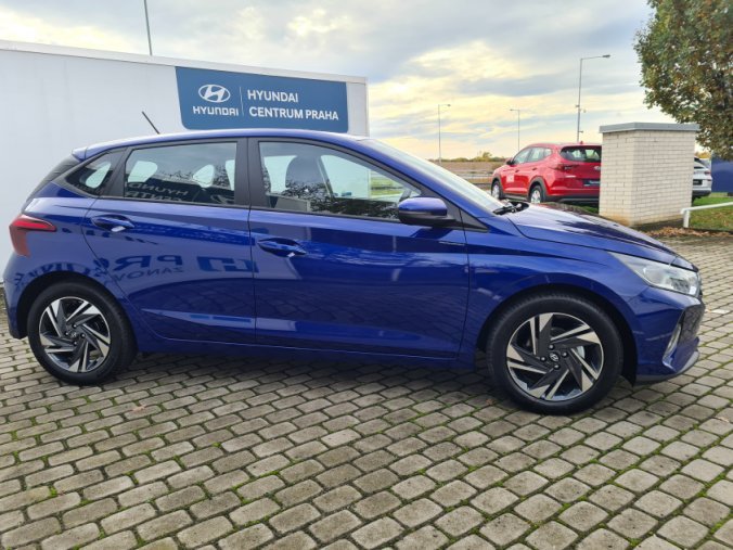 Hyundai i20, 1,2 DPI 5 st. manuální, barva modrá