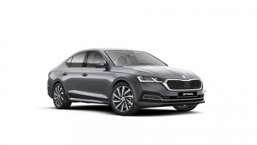 Škoda Octavia, 1,5 TSI 110 kW 6-stup. mech., barva šedá