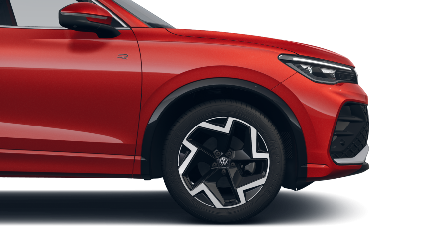 Volkswagen Tiguan, Tiguan R-Line 1,5 eTSI 110 kW mHEV, barva červená