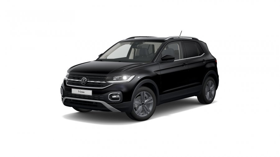 Volkswagen T-Cross, T-Cross Style 1,0 TSI 81 kW 7DSG, barva černá