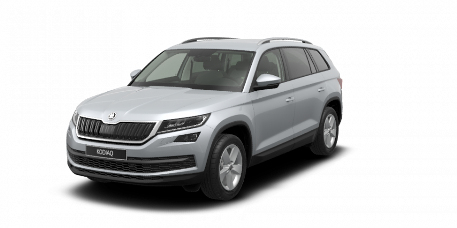 Škoda Kodiaq, 1,5 TSI 110 kW 6-stup. mech., barva stříbrná