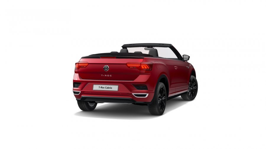 Volkswagen T-Roc, T-Roc Cabriolet R-Line 1,5 TSI ACT 7DSG, barva červená