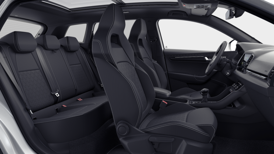 Škoda Karoq, 2,0 TSI 140 kW 7-stup. automat. 4x4, barva bílá