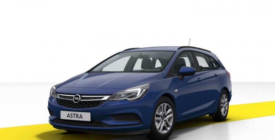 Opel Astra, Smile ST 1.4 Turbo 92kW, barva modrá