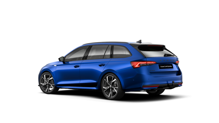 Škoda Octavia, 1,5 TSI m-HEV 110 kW 7° automatická DSG, barva modrá