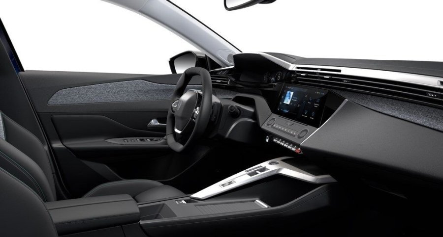Peugeot 408, Peugeot 408 ALLURE Hybrid 136 e-DCS6, barva modrá