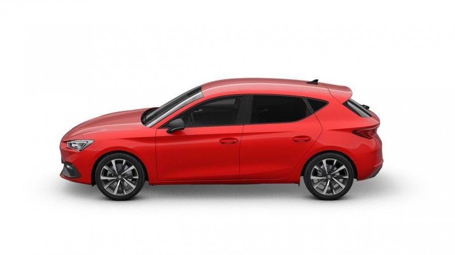 Seat Leon 5D, Leon FR 1.5 TSI 130k, barva červená