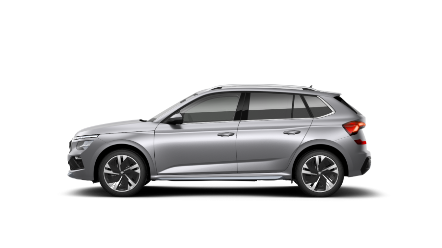 Škoda Kamiq, 1,5 TSI 110 kW 6° manuální, barva stříbrná