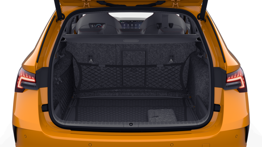 Škoda Octavia, 2,0 TSI 195 kW 7° automatická DSG, barva oranžová