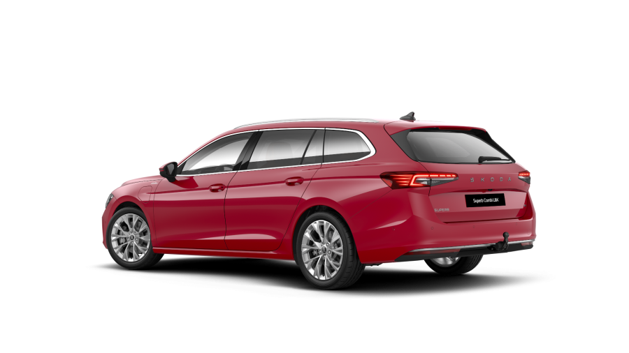 Škoda Superb, 1,5 TSI iV 150 kW 6° automatická DSG, barva červená