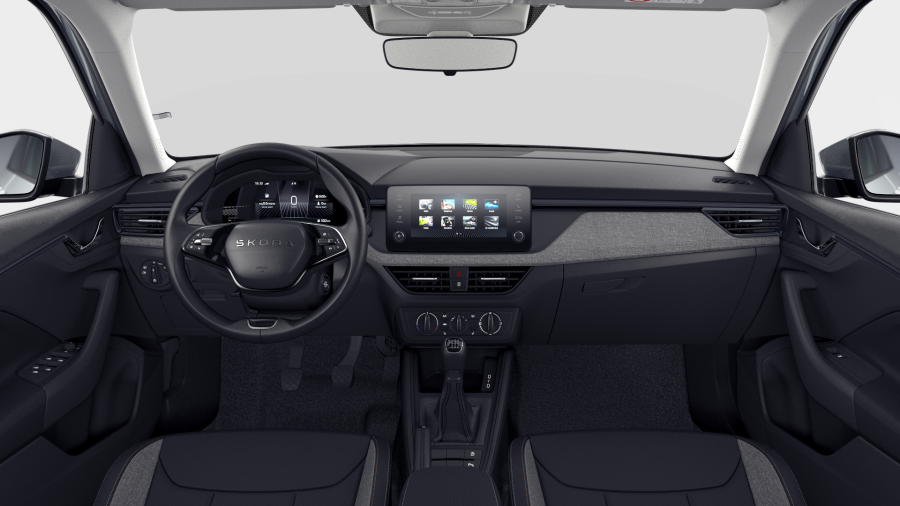 Škoda Kamiq, 1,0 TSI 85 kW 6-stup. mech., barva stříbrná