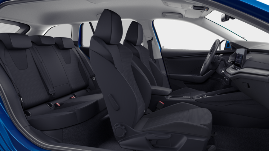 Škoda Octavia, 1,5 TSI m-HEV 110 kW 7° automatická DSG, barva modrá