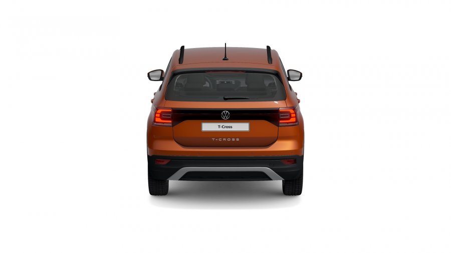 Volkswagen T-Cross, T-Cross Life 1,0 TSI 81 kW 6G, barva oranžová