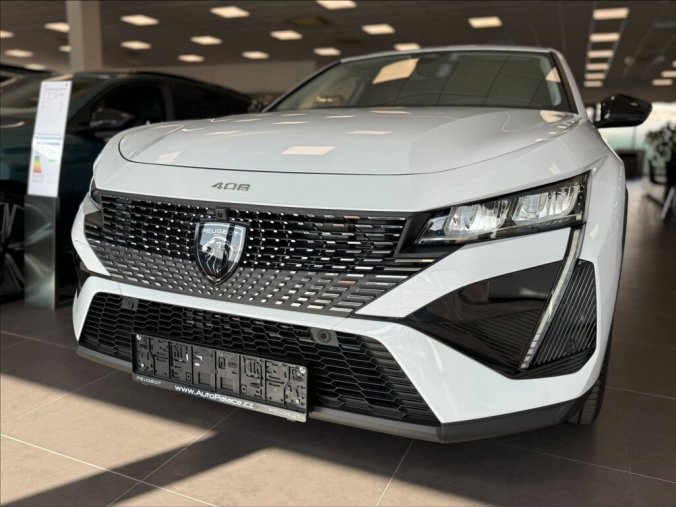 Peugeot 408, Peugeot 408 1,2 Hybrid 136 e-DCS6  ALLURE, barva bílá