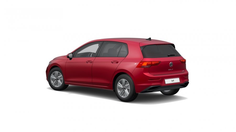 Volkswagen Golf, Golf Life 1,5 eTSI 7DSG mHEV, barva červená