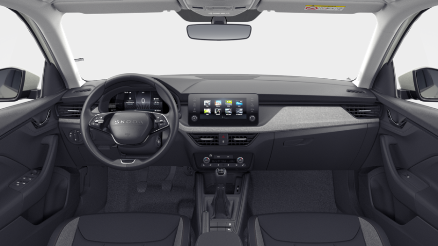 Škoda Scala, 1,0 TSI 85 kW 6° manuální, barva šedá