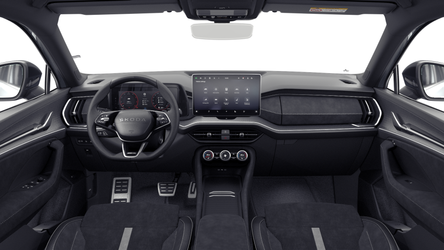 Škoda Kodiaq, 2,0 TDI 142 kW 7-stup. automat. 4x4, barva stříbrná