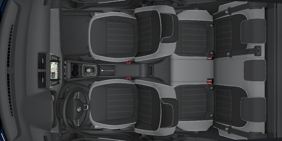 Škoda Fabia, 1,0 TSI 81 kW 7-stup. automat., barva modrá