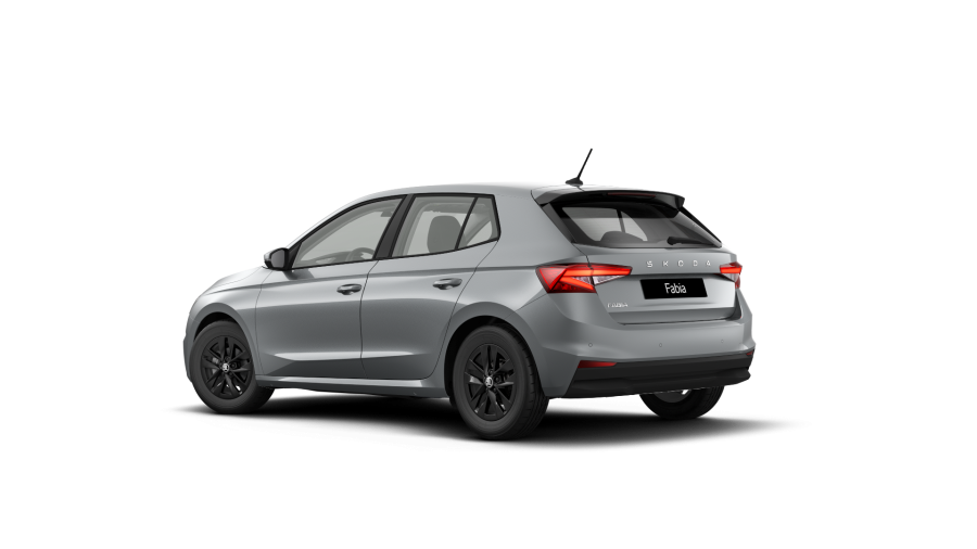 Škoda Fabia, 1,0 MPI 59 kW 5° manuální, barva stříbrná