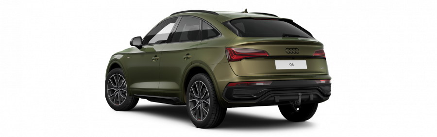 Audi Q5 Sportsback, Q5 SB S line 40 TDI 150kW quattro, barva zelená