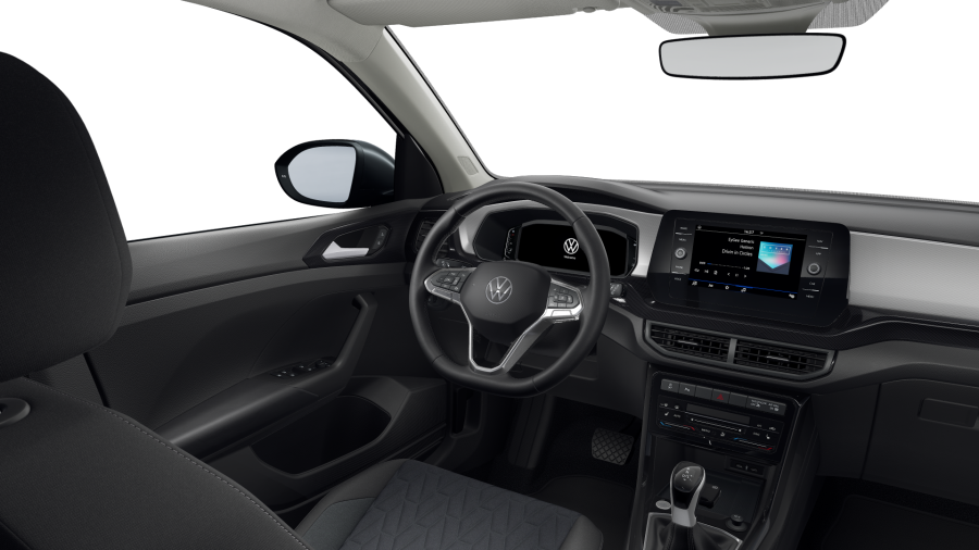 Volkswagen T-Cross, T-Cross People 1.0 TSI 85 kW 7DSG, barva černá