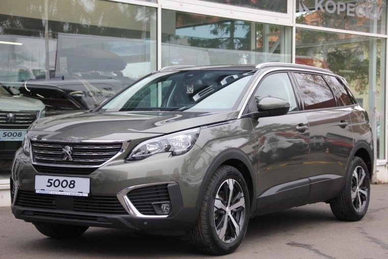 Peugeot 5008, ACTIVE 1.5 HDi 130k EAT8, barva šedá