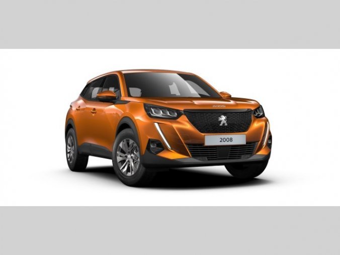 Peugeot 2008, ACTIVE PACK 1.5 BHDi 110k MAN6, barva oranžová