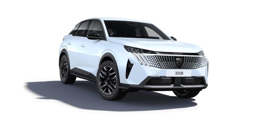 Peugeot 3008, Peugeot 3008 ALLURE HYBRID 145 e-DCS6, barva bílá