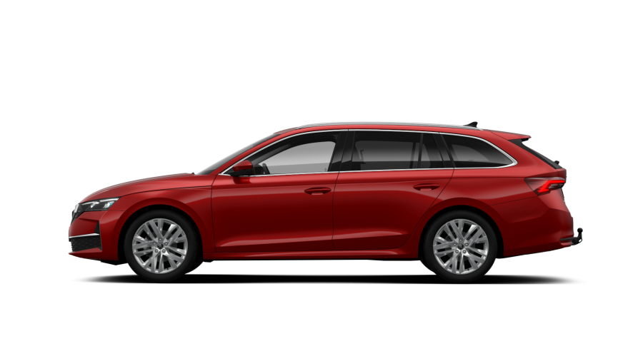 Škoda Octavia, 2,0 TDI 110 kW 7° automatická DSG, barva červená