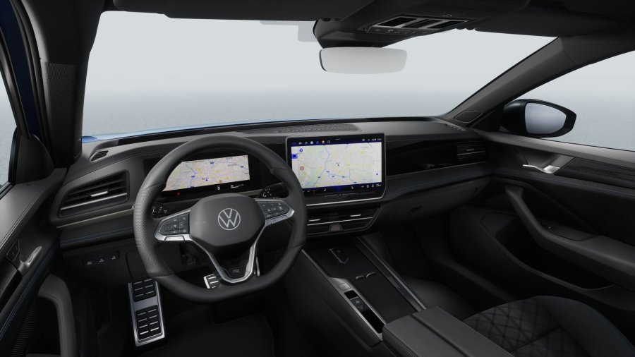 Volkswagen Passat, Passat R-Line People 2,0 TDI 142 kW 4MOT, barva modrá