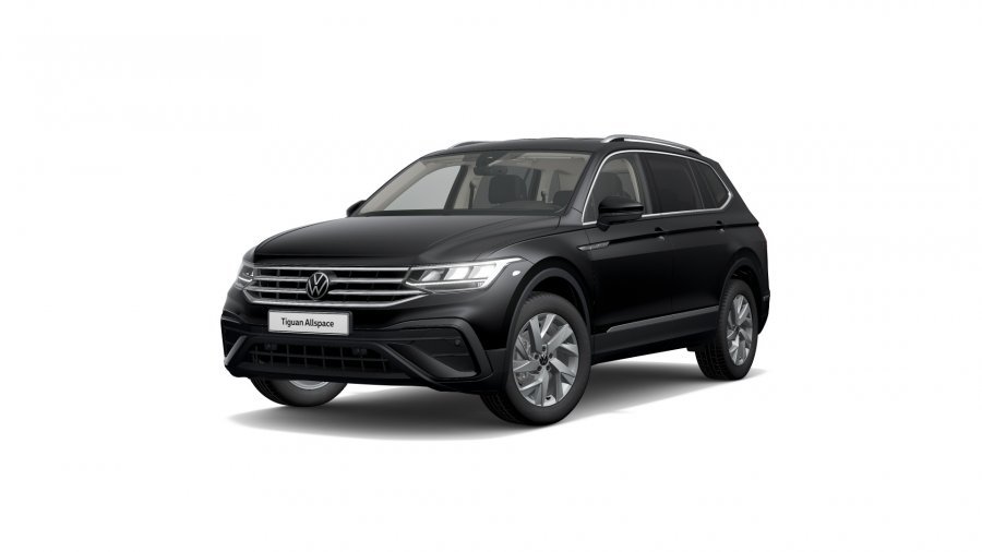 Volkswagen Tiguan Allspace, Allspace Life 1,5 TSI 110 kW 7DSG, barva černá