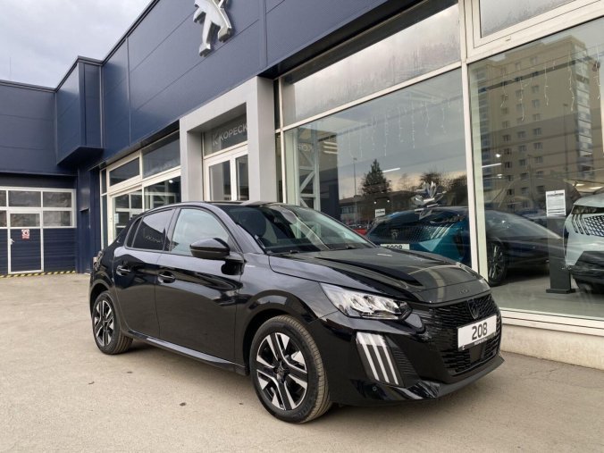 Peugeot 208, Peugeot 208 ALLURE Hybrid 110 e-DCS6, barva černá