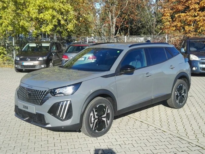 Peugeot 2008, Peugeot 2008 ALLURE 1.2 130k AUT8 2x kamera, barva šedá