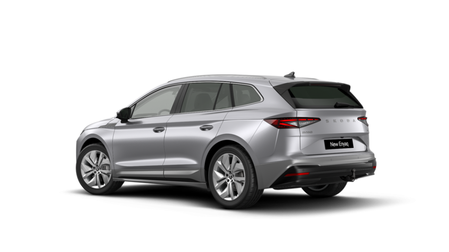 Škoda Enyaq iV, 82 kWh 1° automatická, barva stříbrná