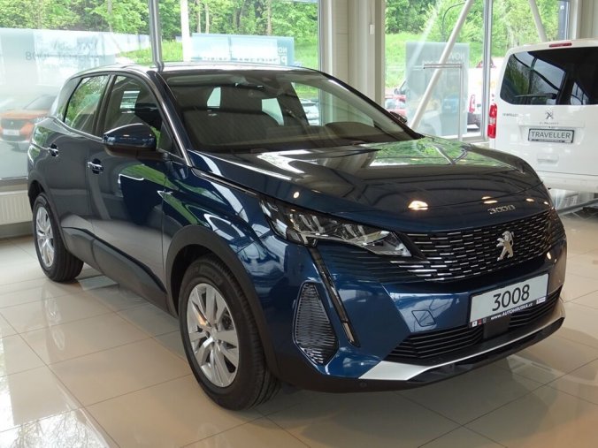 Peugeot 3008, ACTIVE PACK 1.2 PureTech 130k S&S EAT8, barva modrá