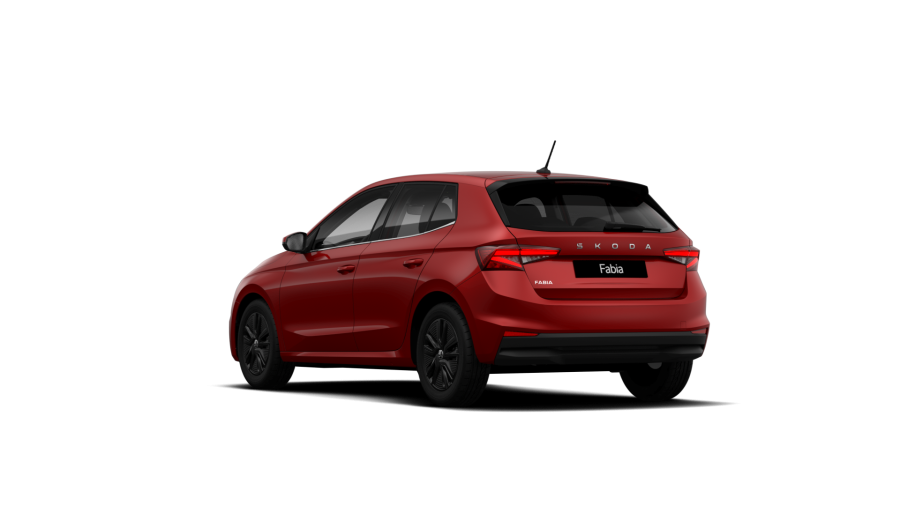 Škoda Fabia, 1,0 TSI 85 kW 7-stup. automat., barva červená