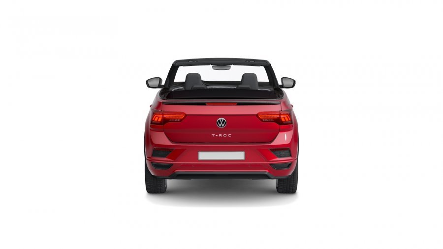 Volkswagen T-Roc, T-Roc Cabriolet R-Line 1,5 TSI ACT 6G, barva červená