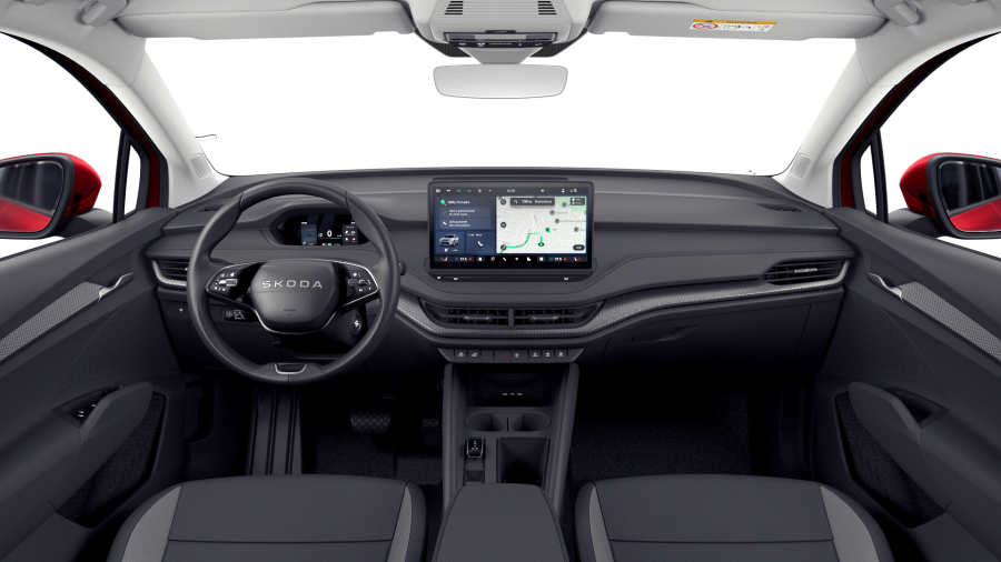 Škoda Elroq, 55 kWh 125 kW 1° převodovka, barva červená