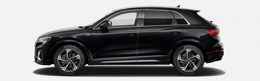 Audi Q3, Q3 S line 40 TDI 147 kW q, barva černá