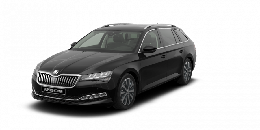 Škoda Superb, 2,0 TDI 110 kW 6-stup. mech., barva černá