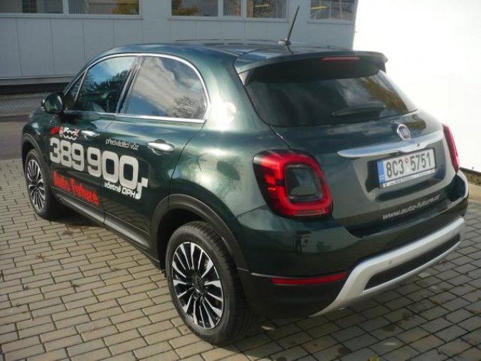 Fiat 500X, 1.0 Firefly 120k city cross, barva zelená