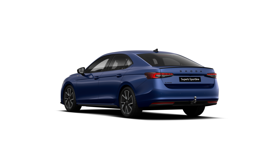 Škoda Superb, 2,0 TSI 150 kW 7-stup. automat., barva modrá