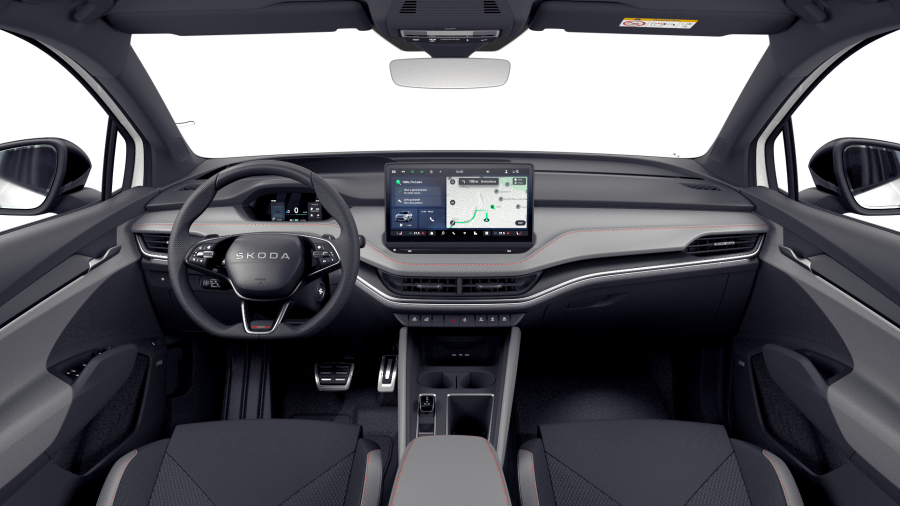 Škoda Elroq, 82 kWh 210,00 kW 1° převodovka, barva bílá