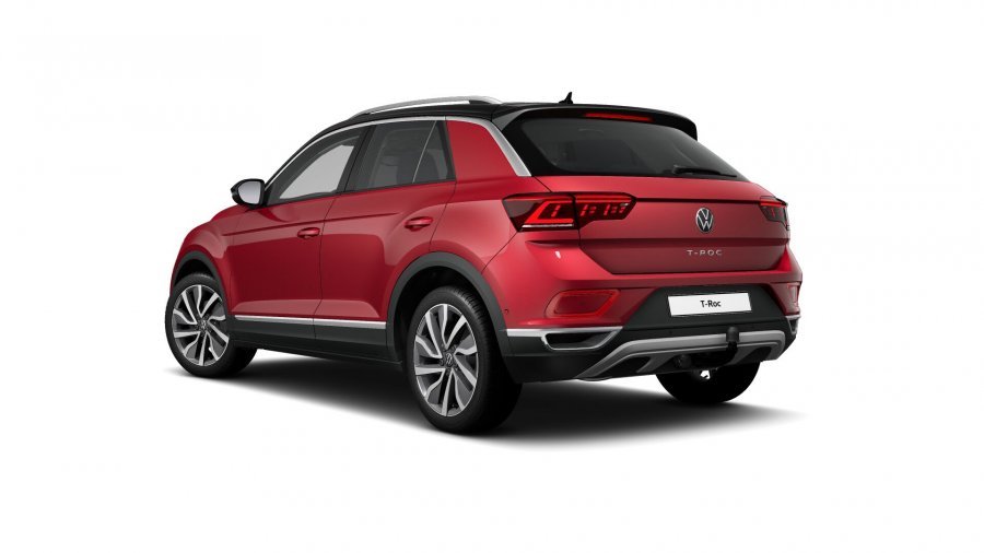 Volkswagen T-Roc, T-Roc Style 1,5 TSI 110 kW 7DSG, barva červená