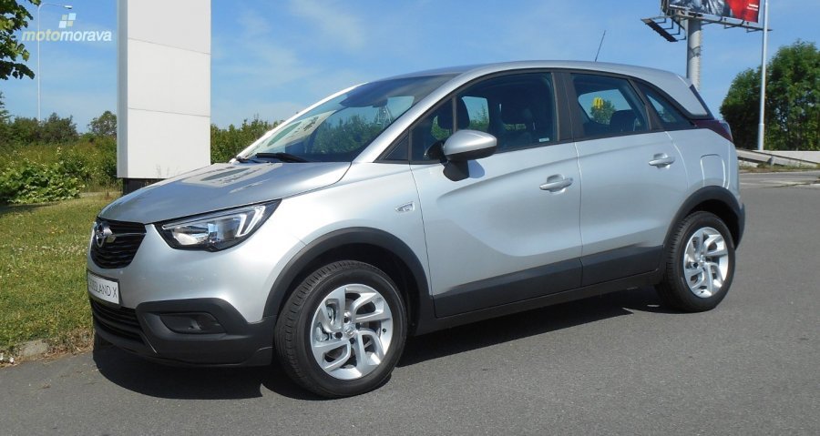 Opel Crossland X, 1.2 TURBO SMILE AUTOMAT, barva stříbrná