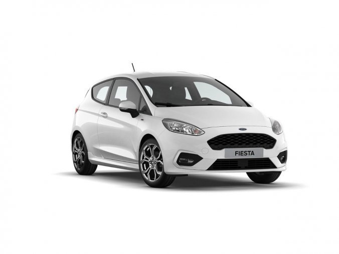 Ford Fiesta, hatchback, ST-Line 5D 1,0 EcoBoost (mHEV) 92 kW / 125 k, barva bílá