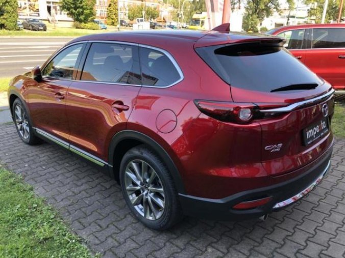 Mazda CX-9, 2,5L AWD GT, barva červená