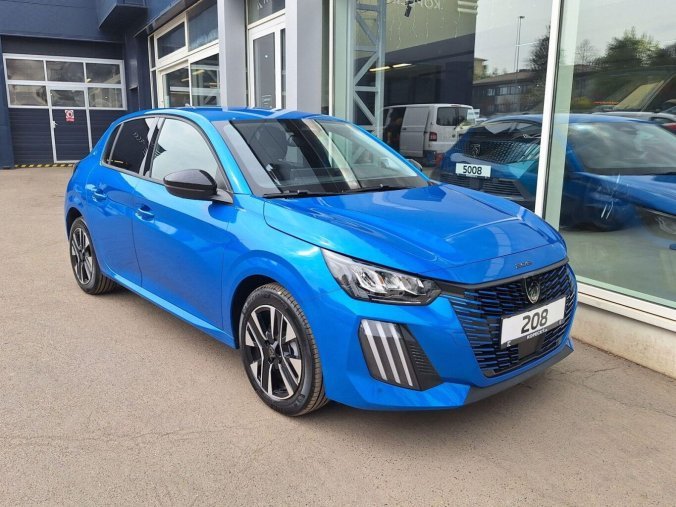 Peugeot 208, Peugeot 208 ALLURE 1.2 PT 100k MAN6, barva modrá