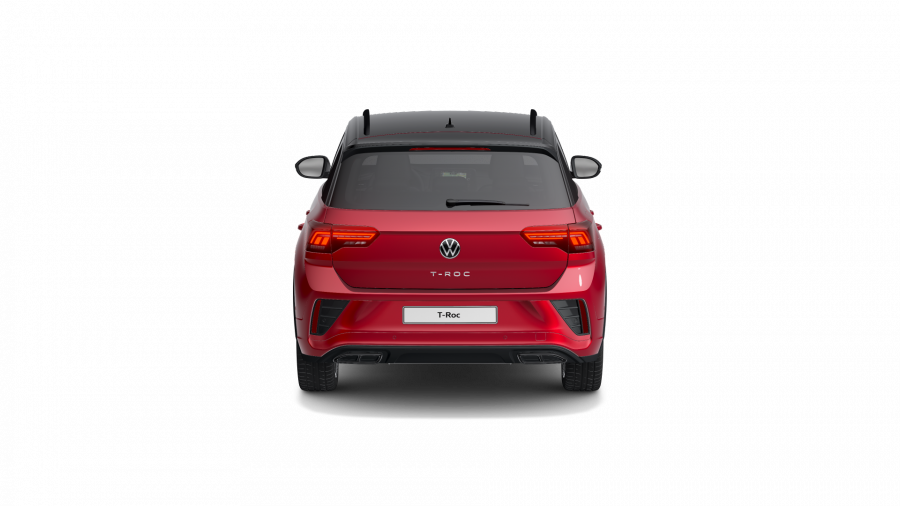 Volkswagen T-Roc, T-Roc R-Line 1,5 TSI 110 kW 7DSG, barva červená