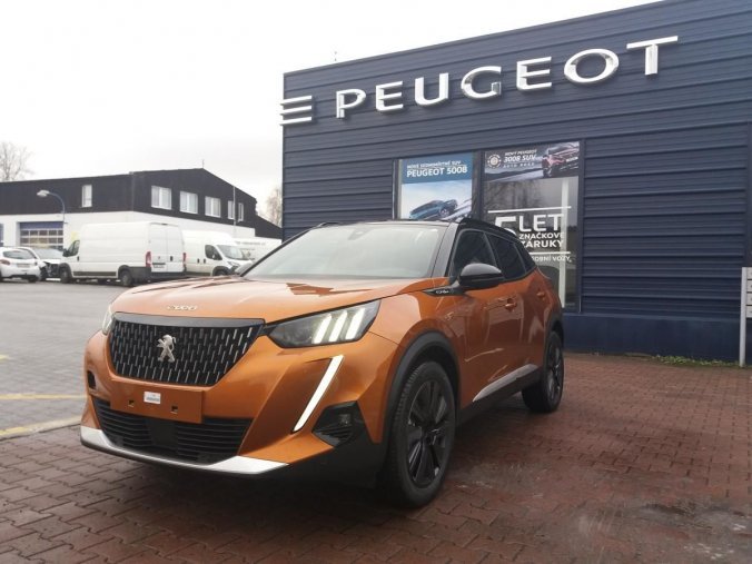 Peugeot 2008, GT LINE 1.2 PTech 130k MAN6, barva oranžová